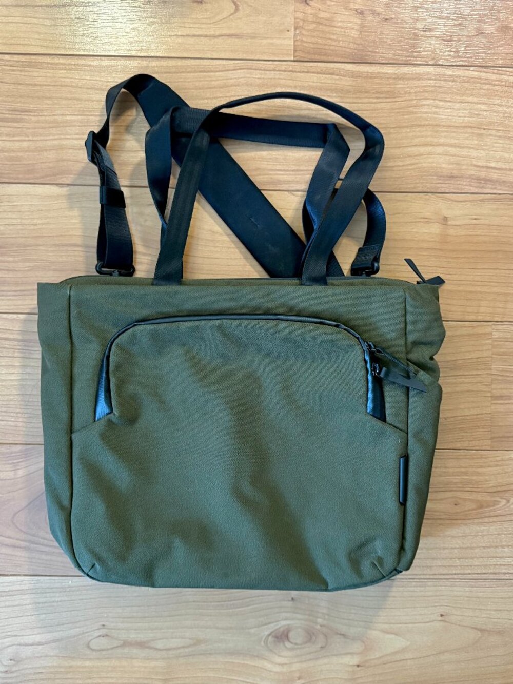 ALPAKA Bravo Tote V1 - Army Green Axoflux 600D (Fits 16" Laptop)